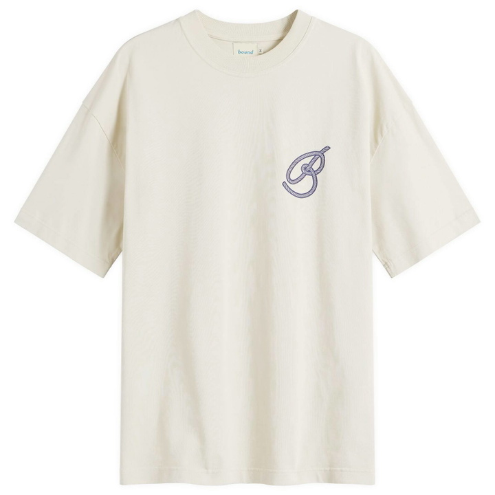 Photo: Bound Men's Marine T-Shirt in Washed Butter Yellow