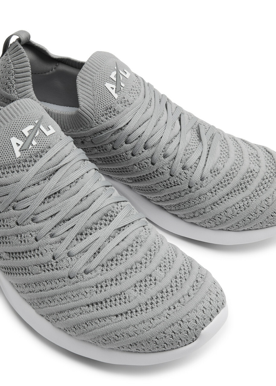 Athletic Propulsion Labs TechLoom Wave Knitted Sneakers Grey