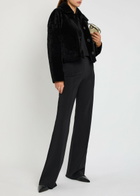 Joseph Alloway Reversible Shearling and Leather Jacket Black