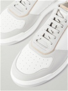Brunello Cucinelli - Leather Sneakers - Gray
