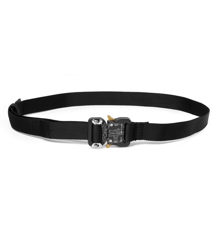 Photo: Moncler Genius - 6 Moncler 1017 ALYX 9SM Black 2cm Webbing Belt - Black