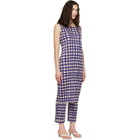 PLEATS PLEASE ISSEY MIYAKE Navy Basket Midi Dress