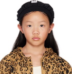 Mini Rodini Baby Black Patch Beret
