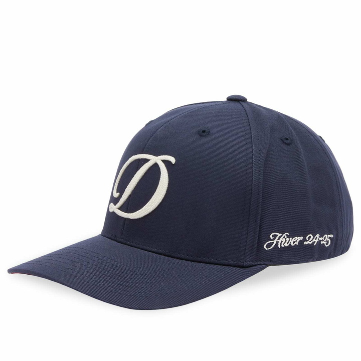 Photo: Dime Men's Cursive D Full Fit Cap in Navy 