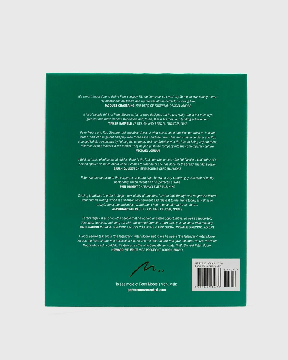 Rizzoli Peter Moore: Sneaker Legend: The Designer Who