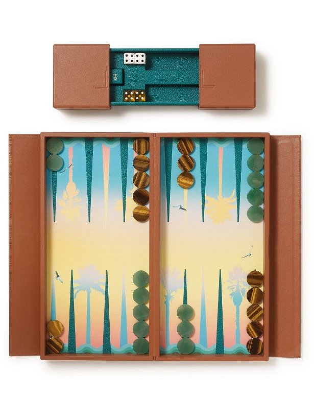 Photo: Alexandra Llewellyn - Sunrise Travel Leather Backgammon Set