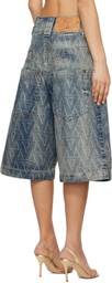 VAQUERA Blue Baby Denim Shorts