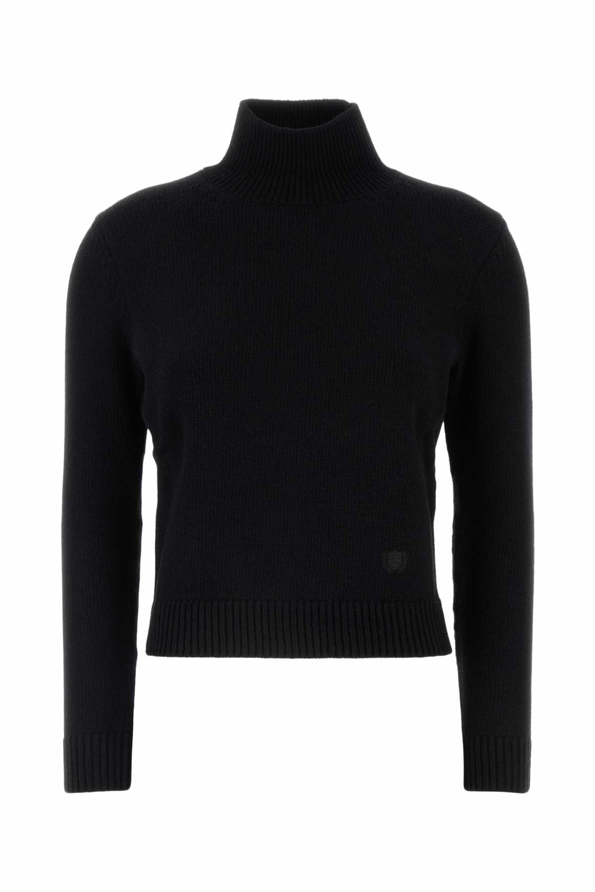 【BALENCIAGA】Black Stretch Nylon Top Balenciaga Black Stretch Nylon Top Balenciaga