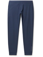 Peter Millar - Apollo Slim-Fit Tapered Logo-Print Tech-Jersey Sweatpants - Blue