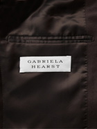 Gabriela Hearst - Levia Slim-Fit Wool-Twill Suit Jacket - Brown