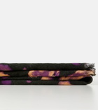 The House of Lyria Firmamento floral linen throw