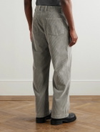 mfpen - Straight-Leg Cotton-Corduroy Trousers - Gray