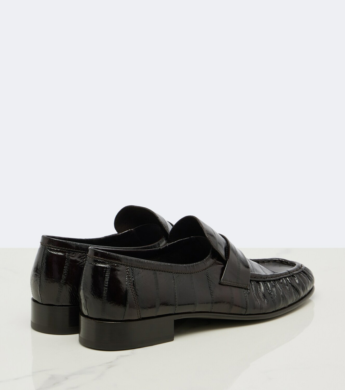 The Row Soft leather loafers