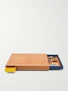 L'Atelier Du Vin - Le Plateau Wood, Lacquer, Leather and Chromed Metal Wine Tool and Tray Set