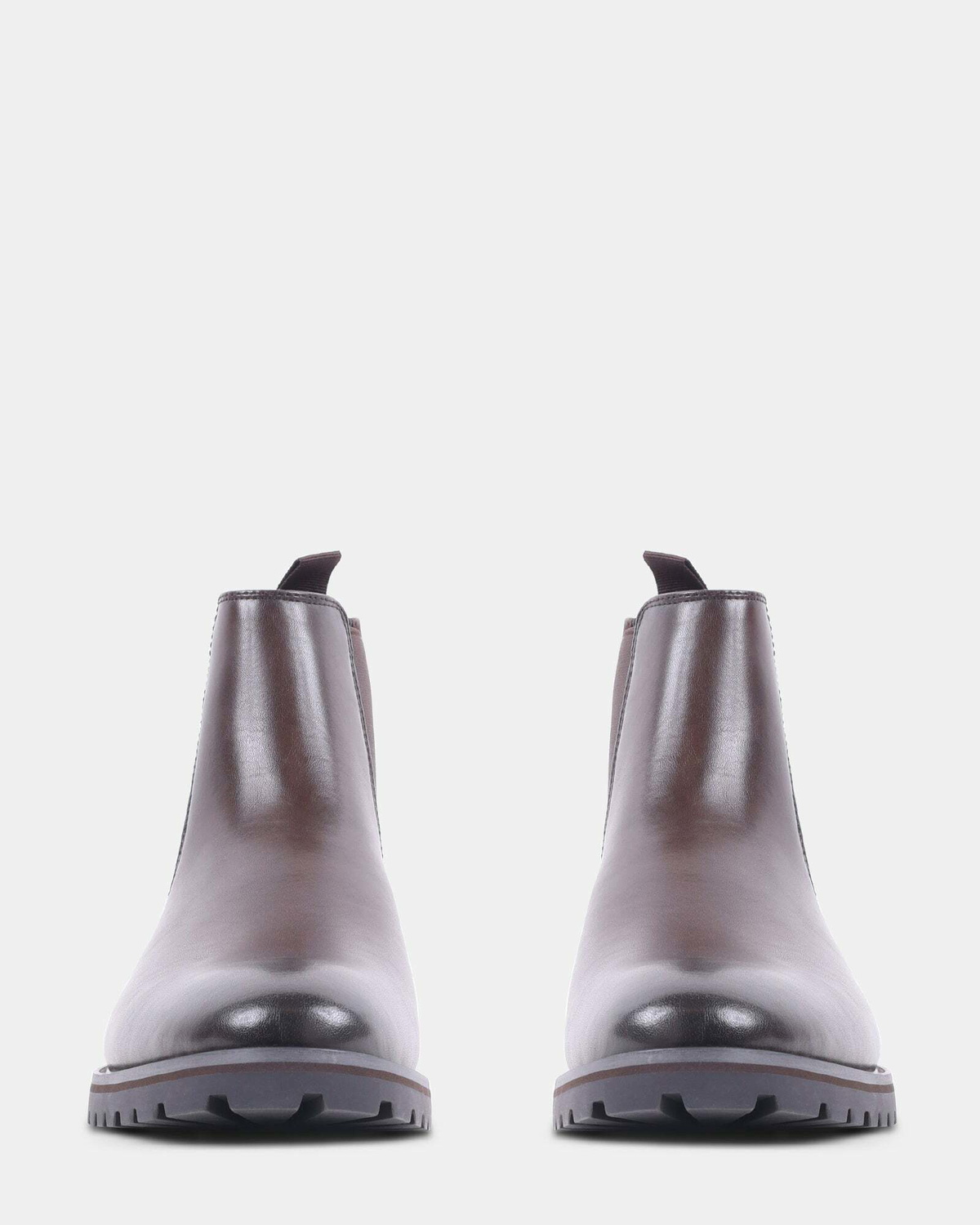 Steve Madden Alamo Boots in Dark Brown