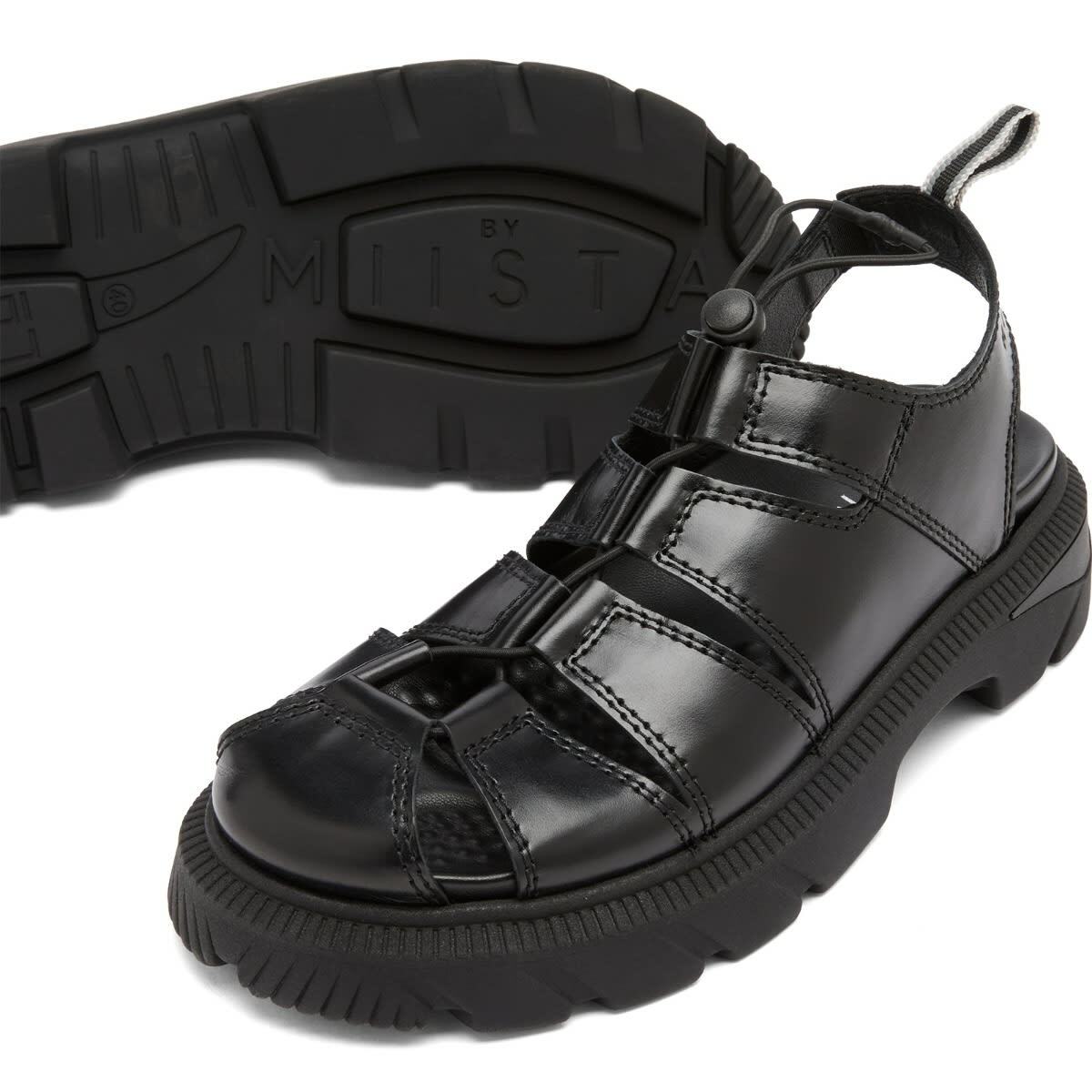 MIISTA Women's Eunice Sandals in Black