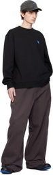 ADER error Black Sig; TRS Tag 01 Sweatshirt
