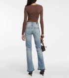 7 For All Mankind Bootcut Tailorless mid-rise jeans