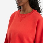 Entire Studios Women's Box Crewneck Sweater in Cherry