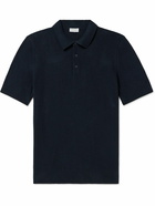 Sunspel - Ribbed Cotton Polo Shirt - Blue