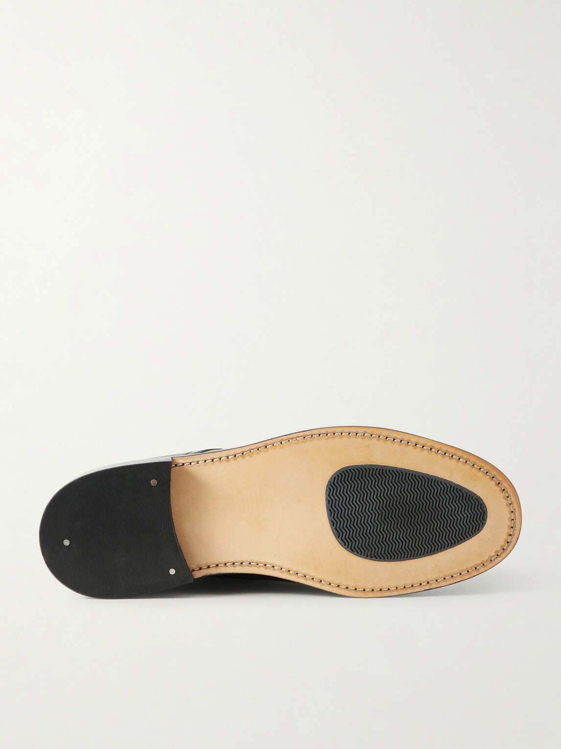 Our Legacy - Patched Parade Leather Derby Shoes - Black