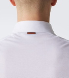 Zegna Cotton piqué polo shirt