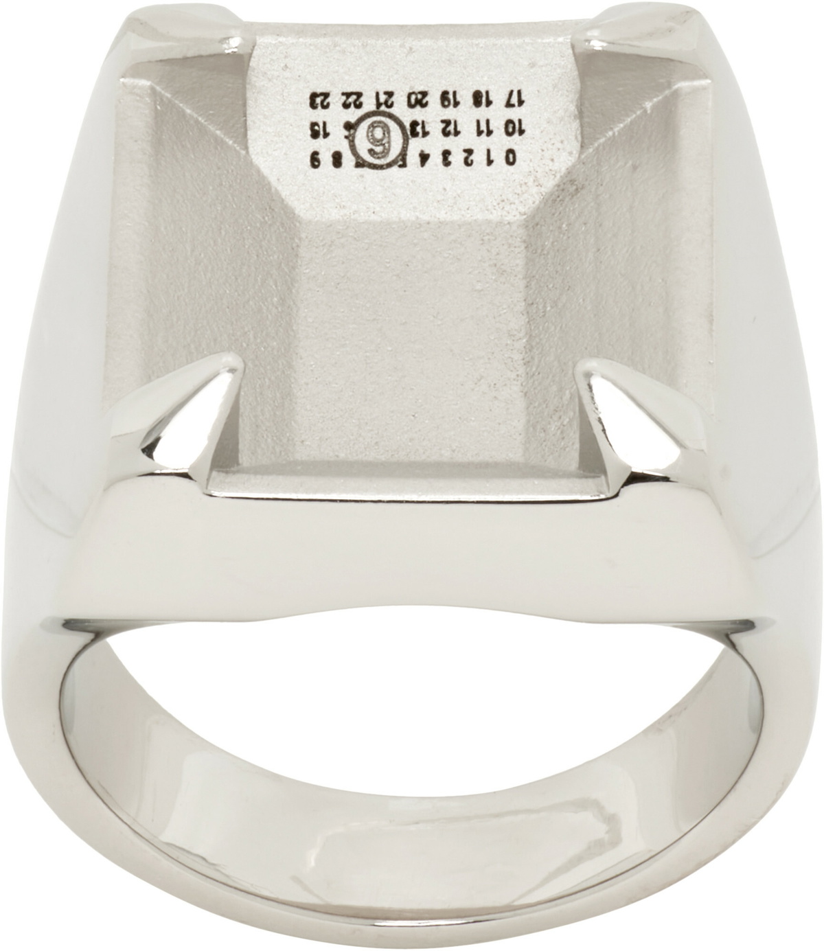 MM6 Maison Margiela Unexisting Stone Ring