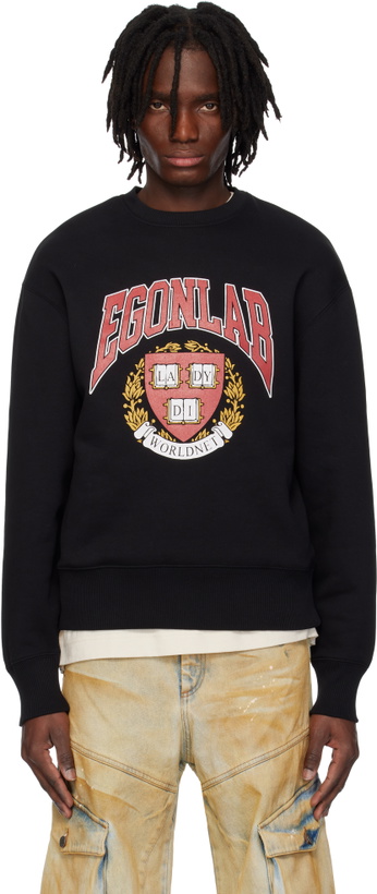 Photo: EGONlab Black Worldnet Edition Sweatshirt