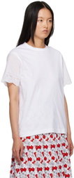 tao White Crewneck T-Shirt