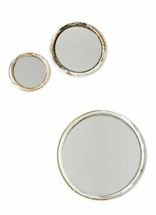 Photo: Set of Three Mirrors in Silver