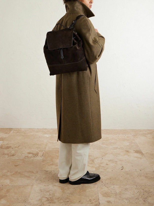 Photo: Métier - Glide Suede Backpack