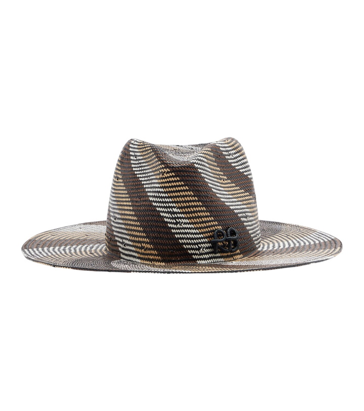 Photo: Ruslan Baginskiy Striped straw fedora