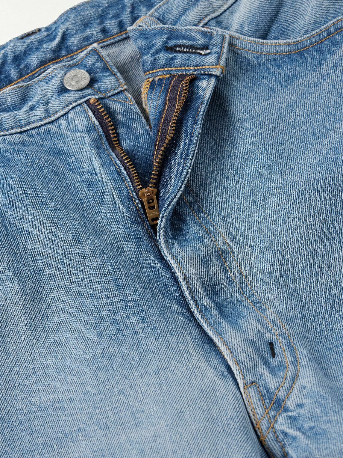 Kaptain Sunshine - Straight-Leg Selvedge Jeans - Blue