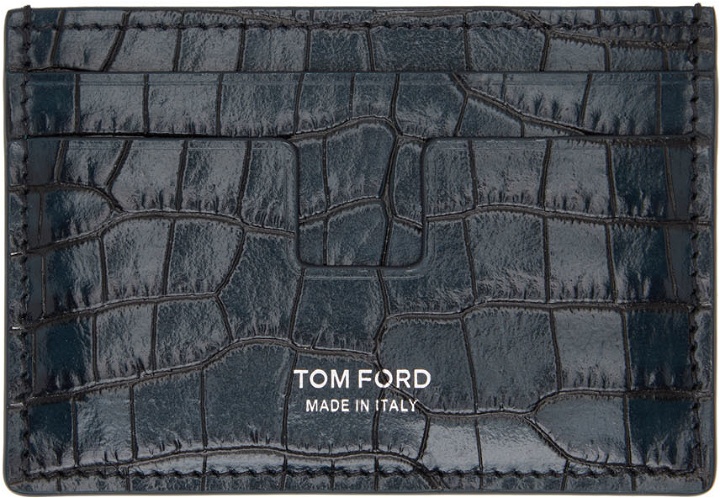 Photo: TOM FORD Black T Line Classic Card Holder