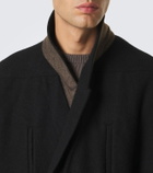 Rick Owens Poiret virgin wool coat