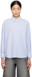 LOW CLASSIC Blue Striped Shirt