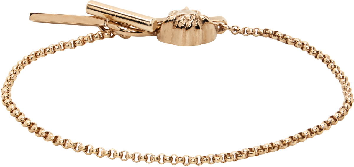 Versace Medusa Rolo Chain Bracelet
