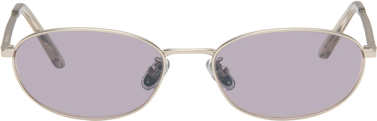 RETROSUPERFUTURE Silver Uovo Sunglasses