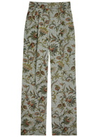Etro Patterned Wide-leg Trousers Multicoloured 1
