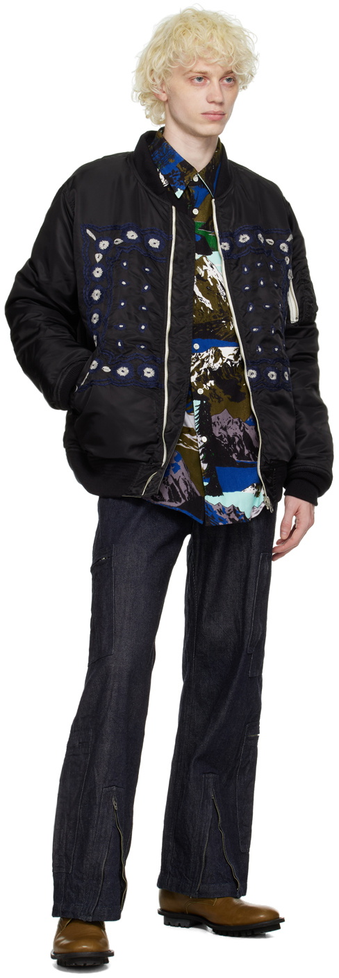 NOMA t.d. Indigo Flight Cargo Pants