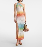 Missoni Joy 30 Zigzag lamé espadrille wedges