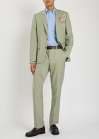 Paul Smith Wool and Mohair-blend Suit Green