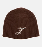 Jacquemus Espiral logo wool beanie