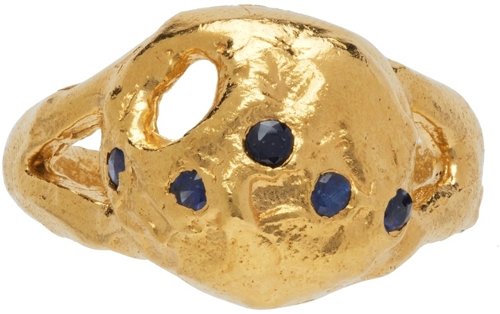 Photo: Alighieri Gold 'The Sapphire's Path' Ring