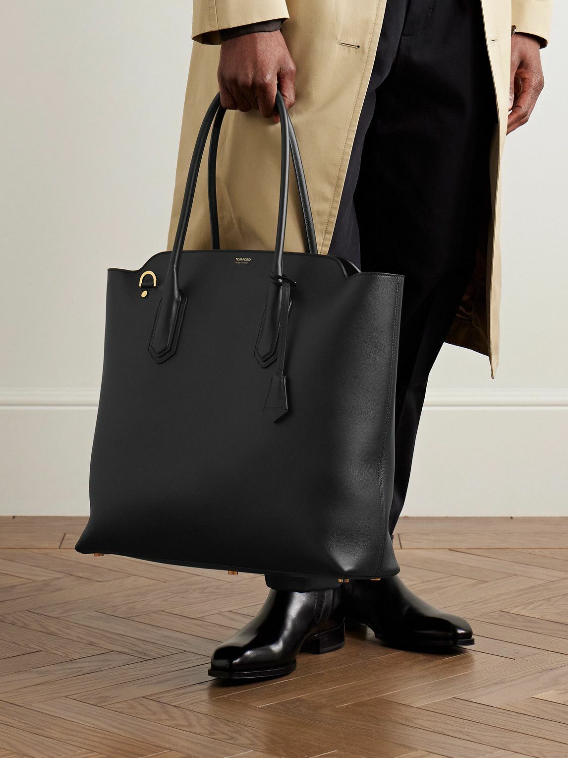 TOM FORD - Alexander North South Leather Tote Bag TOM FORD