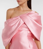 Solace London Davina satin cocktail dress