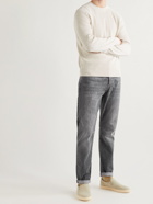 Brunello Cucinelli - Straight-Leg Selvedge Jeans - Gray