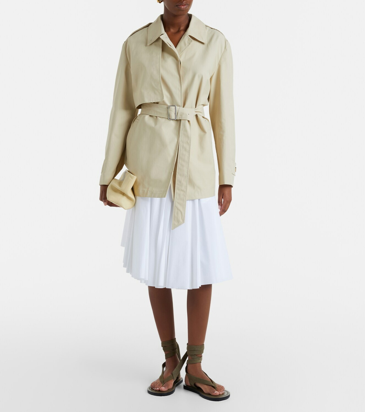 A.Emery Elmer suede thong sandals