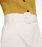 Proenza Schouler - Belted high-rise cotton pants