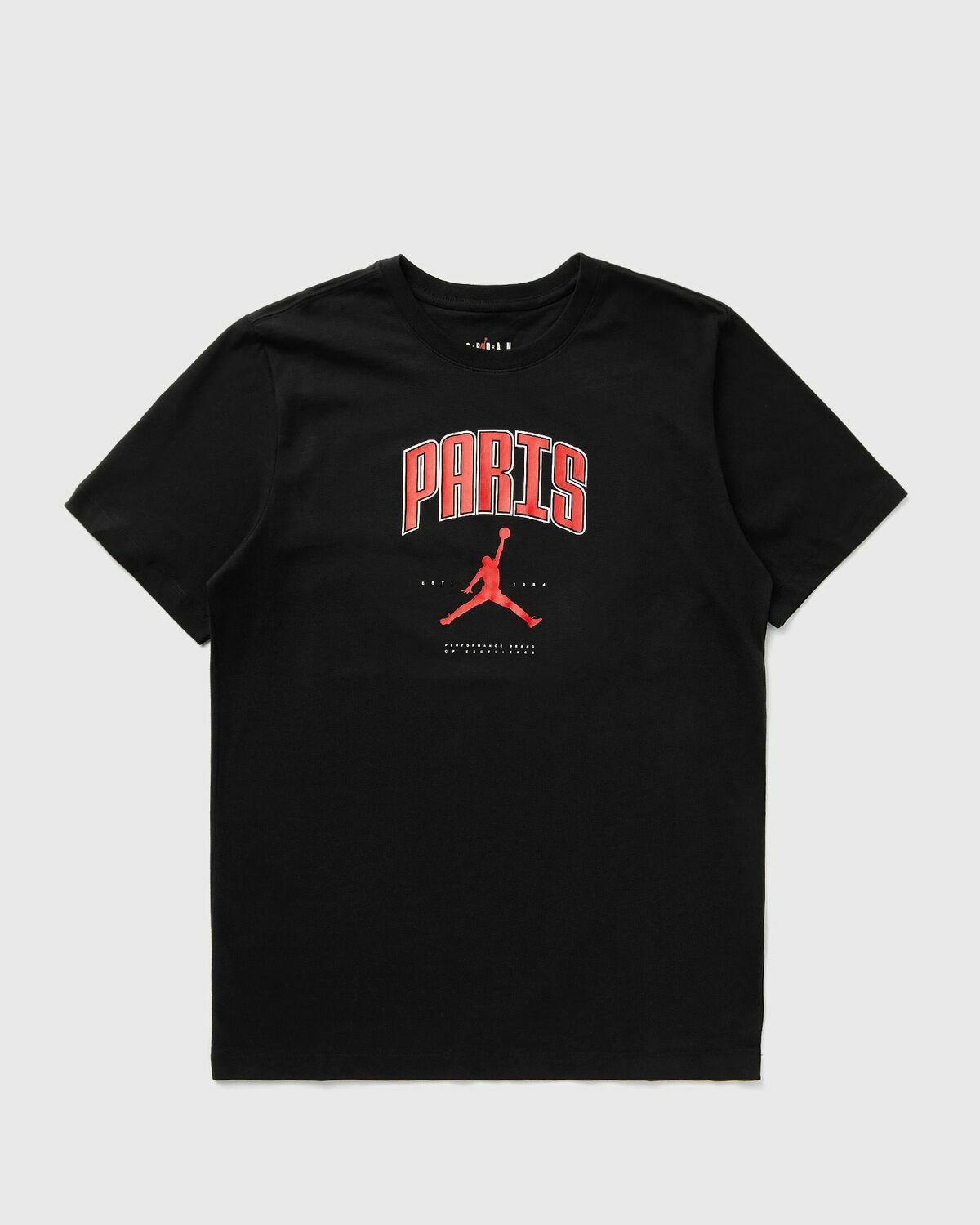 Jordan PARIS CITY LBR SS CREW Black Mens Shortsleefe